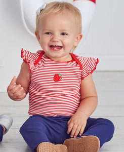 Strawberry 2-Pack Bodysuit and Legging Set